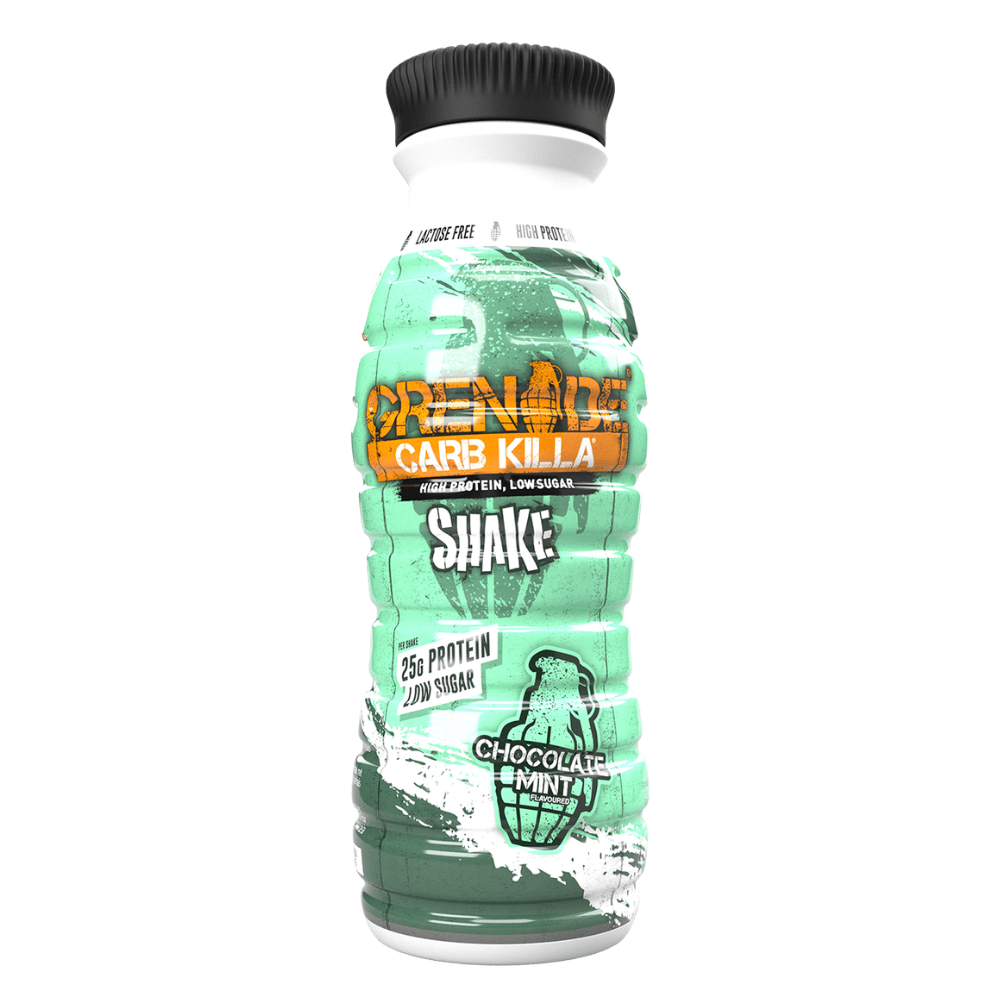 Chocolate Mint RTD Low Sugar Protein Shakes by Grenade - 1x330ml Bottles - Pick and Mix Grenade Shakes