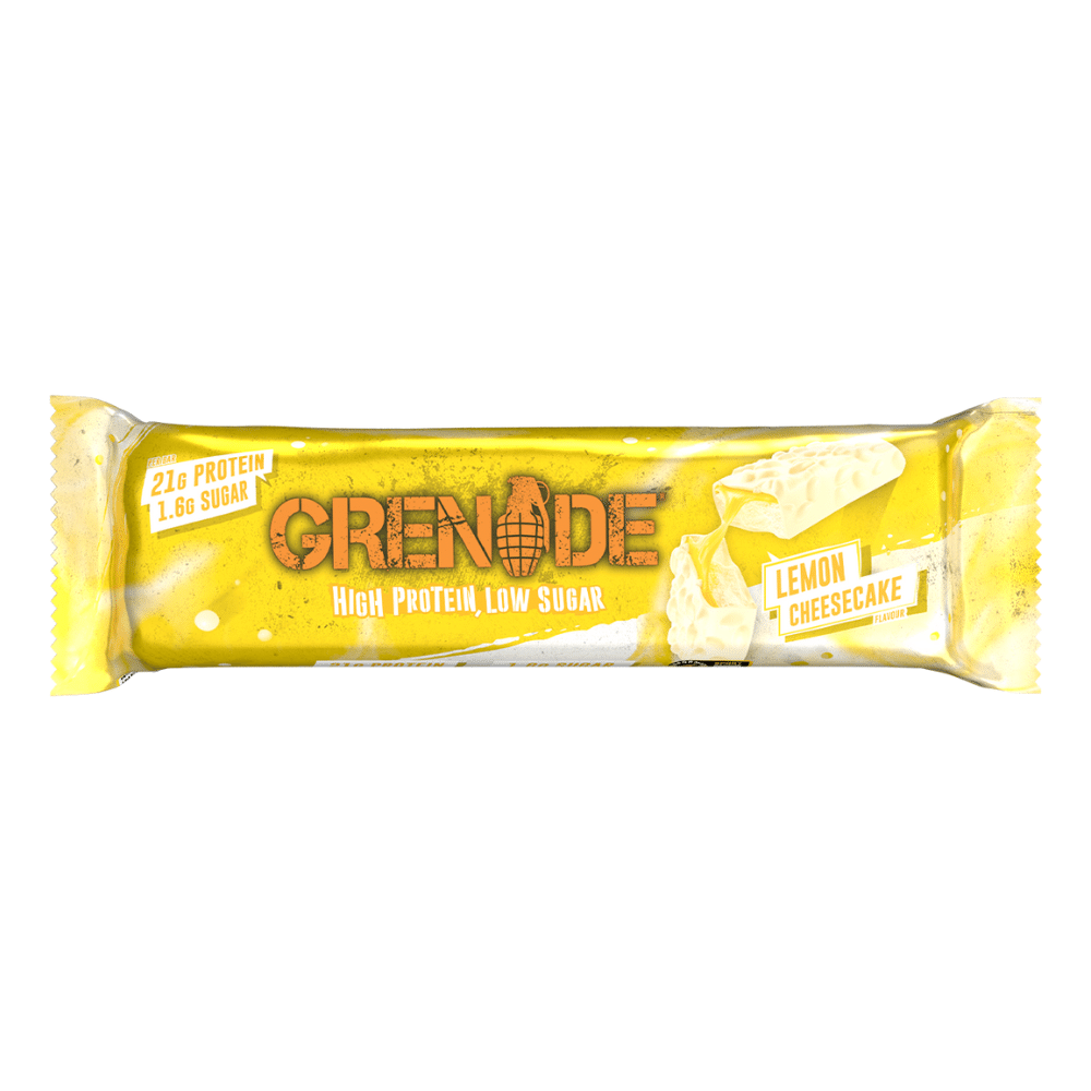 Grenade Lemon Cheesecake Carb Killa Protein Bars - Single 60-Gram Bar Packet