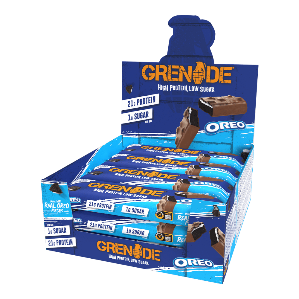 Grenade Oreo High Protein Bar - 12x60g Boxes - Official Oreo Collaboration Flavour