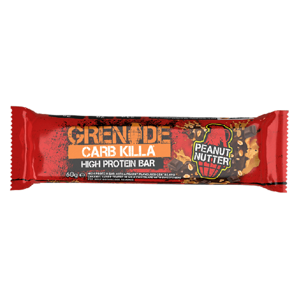 Grenade Carb Killa Protein Bar Peanut Nutter - Protein Package - Older Packaging
