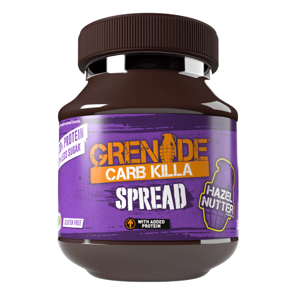 Grenade 360g Carb Killa Hazel Nutter High Protein Spreads - Low Sugar & Low Calorie Spreads UK