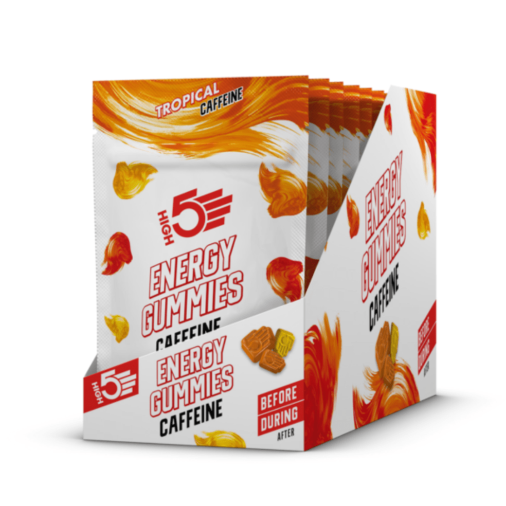 High Five Gummy High 5 Caffeine Energy Gummies Boxes 10 Packets x 26g | Protein Package ...