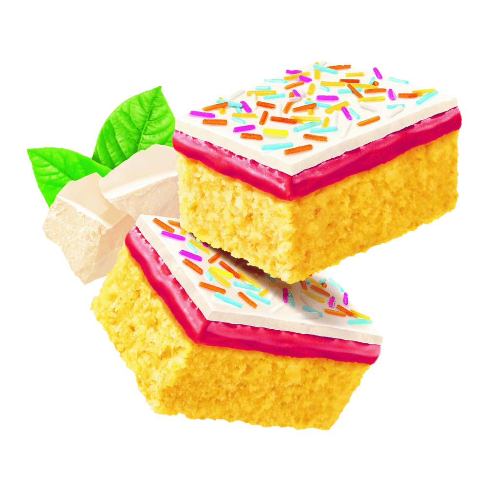 Inside Fitbakes Funfetti Birthday Cakes