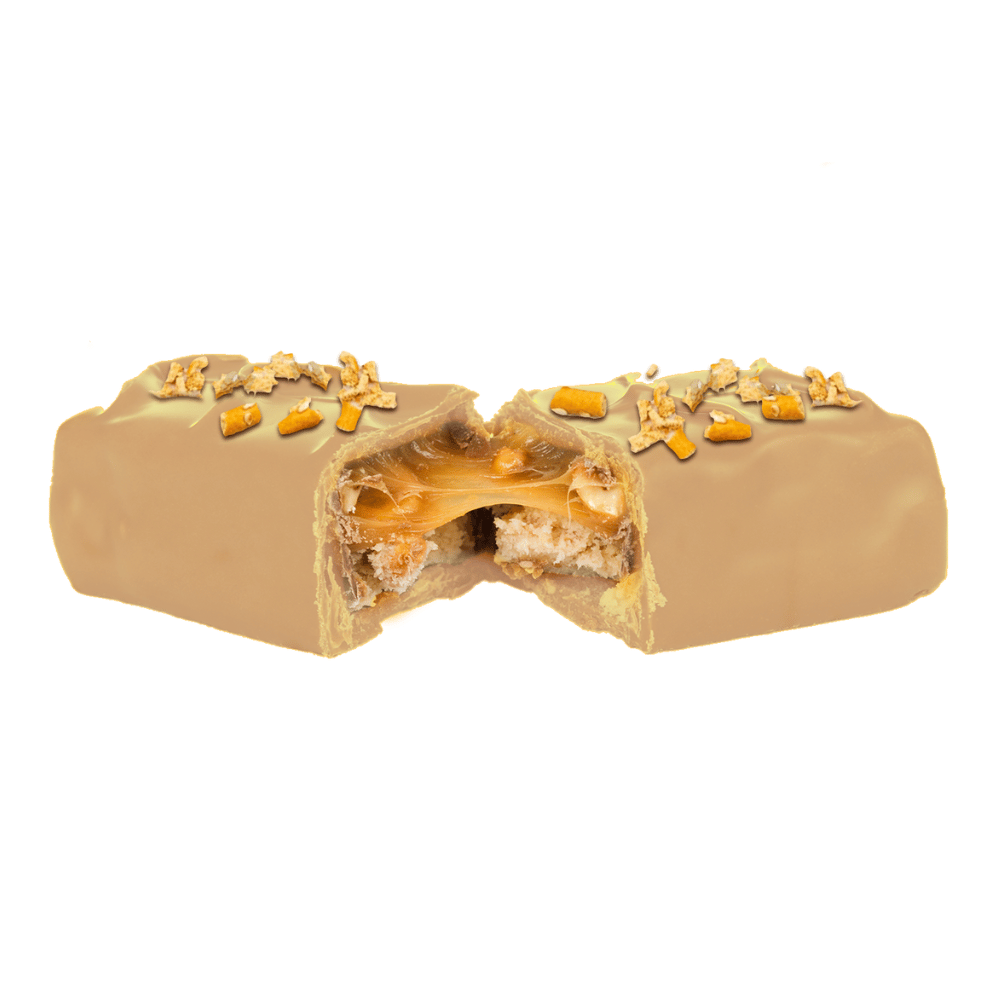 Inside the Muscle Moose Dinky Salted Pretzel Protein Bars 