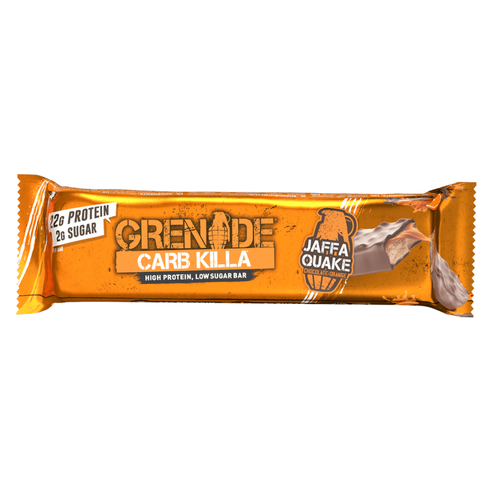 Grenade Jaffa Quake Chocolate Orange Carb Killa High Protein Bars 60g - Pick and mix Grenade bars 