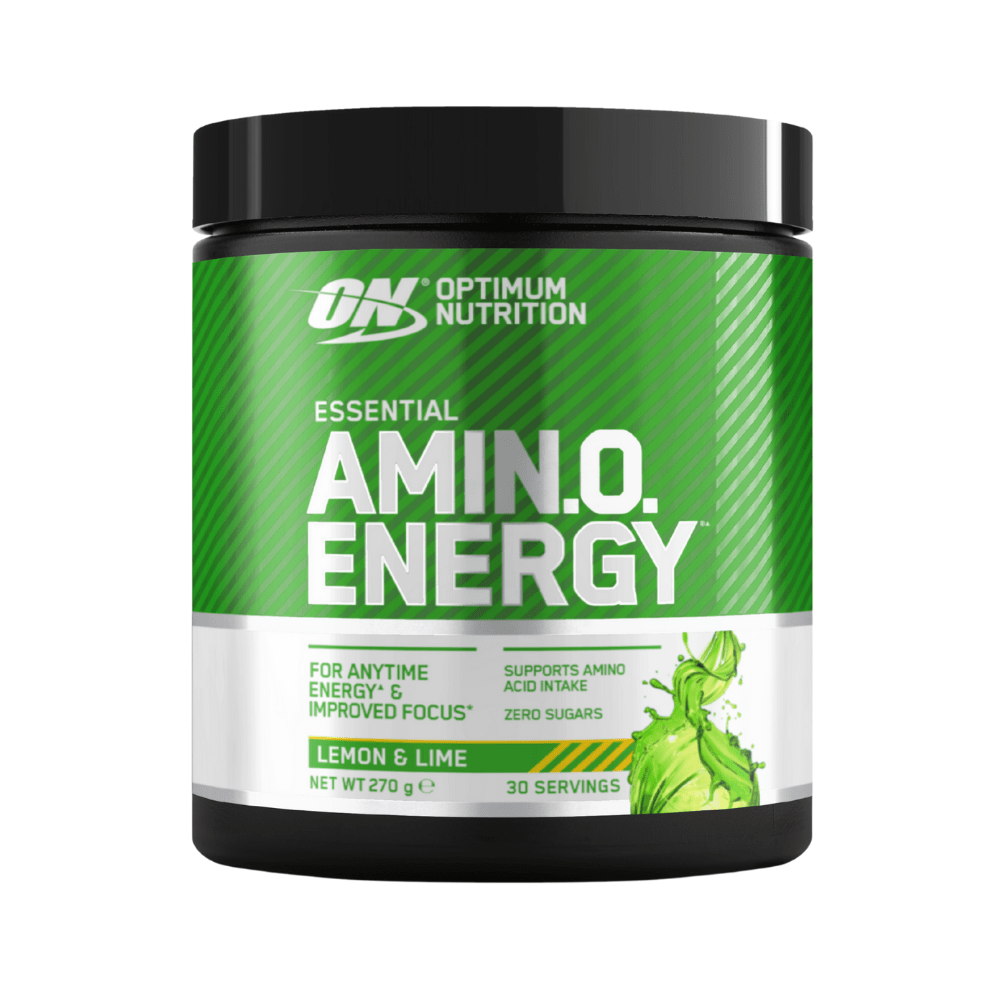 Optimum Nutrition Lemon and Lime Amino Energy Powders - Anytime Energy And Improved Focus UK