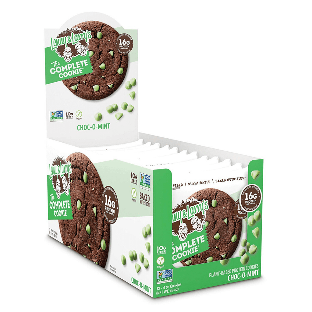 Chocolate Mint Lenny & Larry's Complete Cookie Box (12 Cookies), Protein Cookies, Lenny & Larry's, Protein Package Protein Package Pick and Mix Protein UK