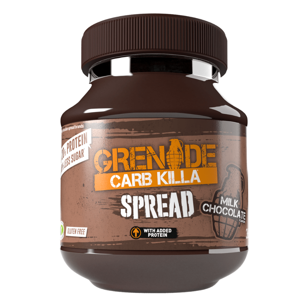 Grenade Carb Killa Protein Spread Smooth Milk Chocolate Flavoured - Protein Package UK - Mix Grenade Milk Choc Spread 360g