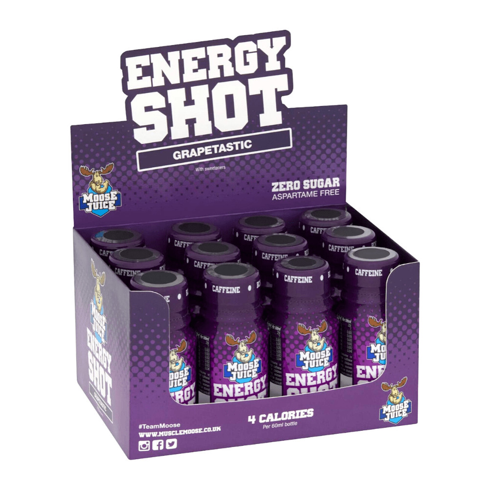 Muscle Moose Energy Shot Box (12 Bottles)