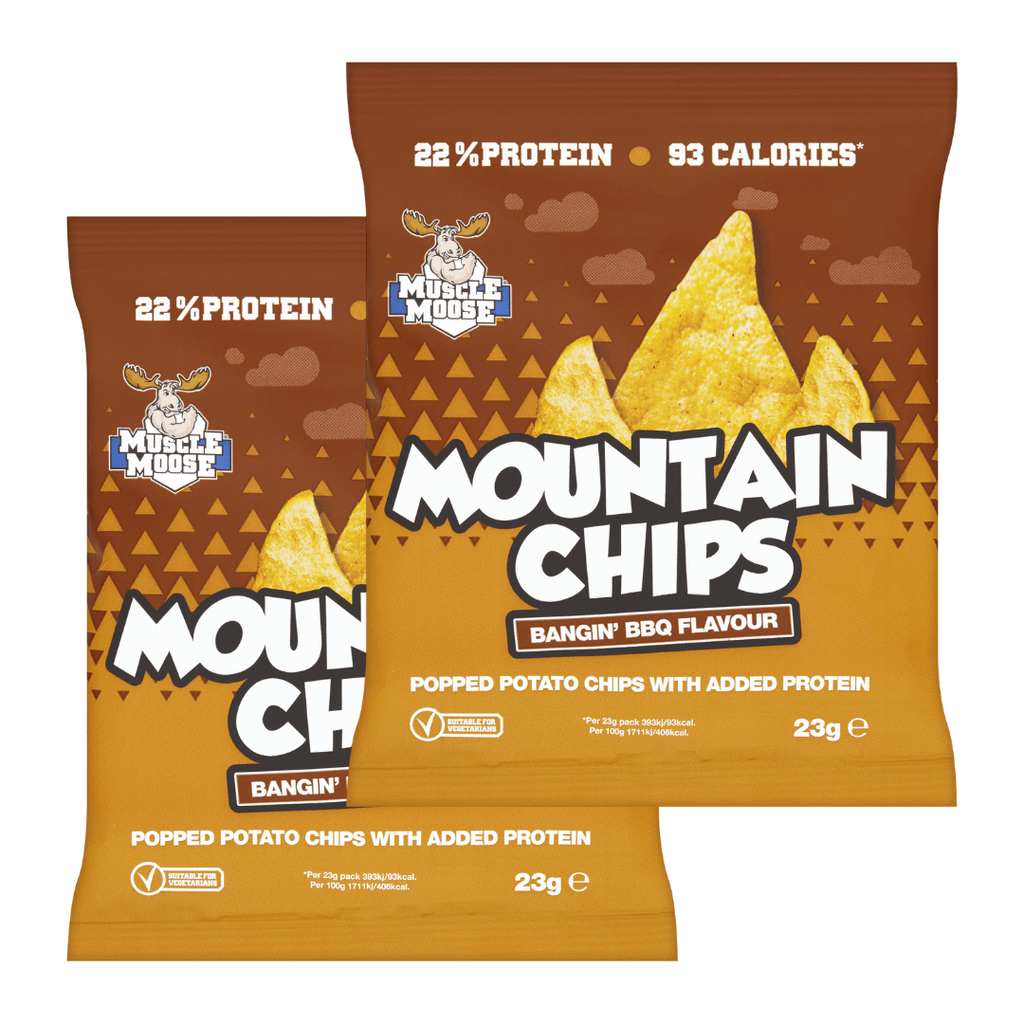 Muscle Moose Protein Mountain Chips Box (6 Packets), Protein Crisps, Muscle Moose, Protein Package Protein Package Pick and Mix Protein UK
