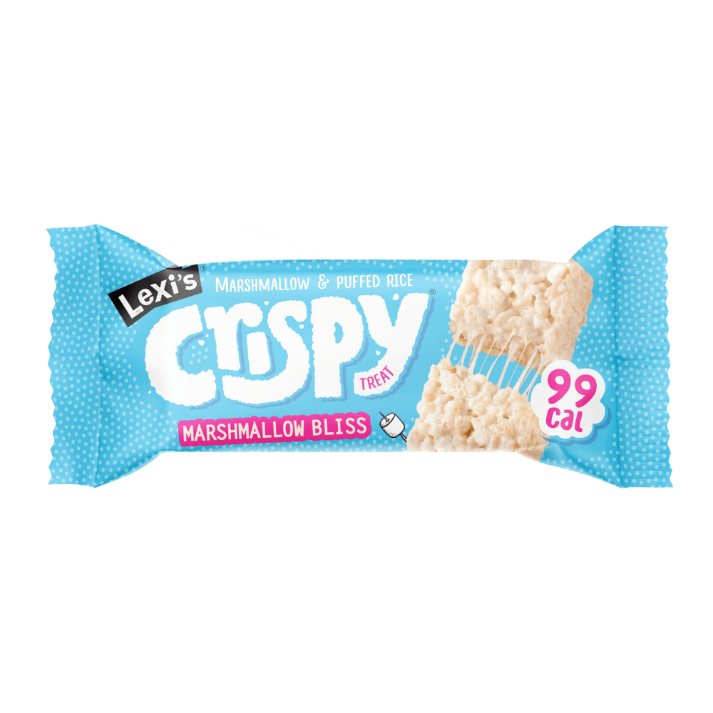 Marshmallow Bliss Crispy Lexis Treats 99 Calorie Bars - Protein Package - 26-grams
