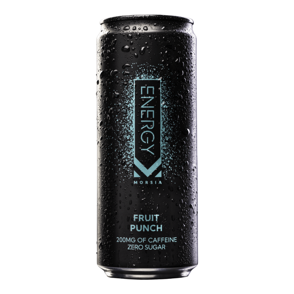Fruit Punch Zero Sugar Morsia Energy by Matt Morsia - 330ml Cans