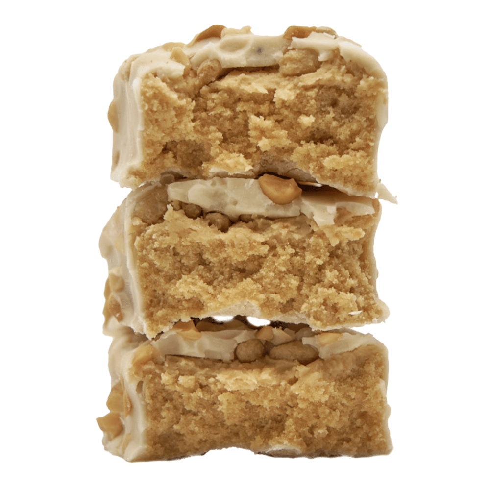 Inside the White Chocolate Salted Peanut MJ Protein Bar