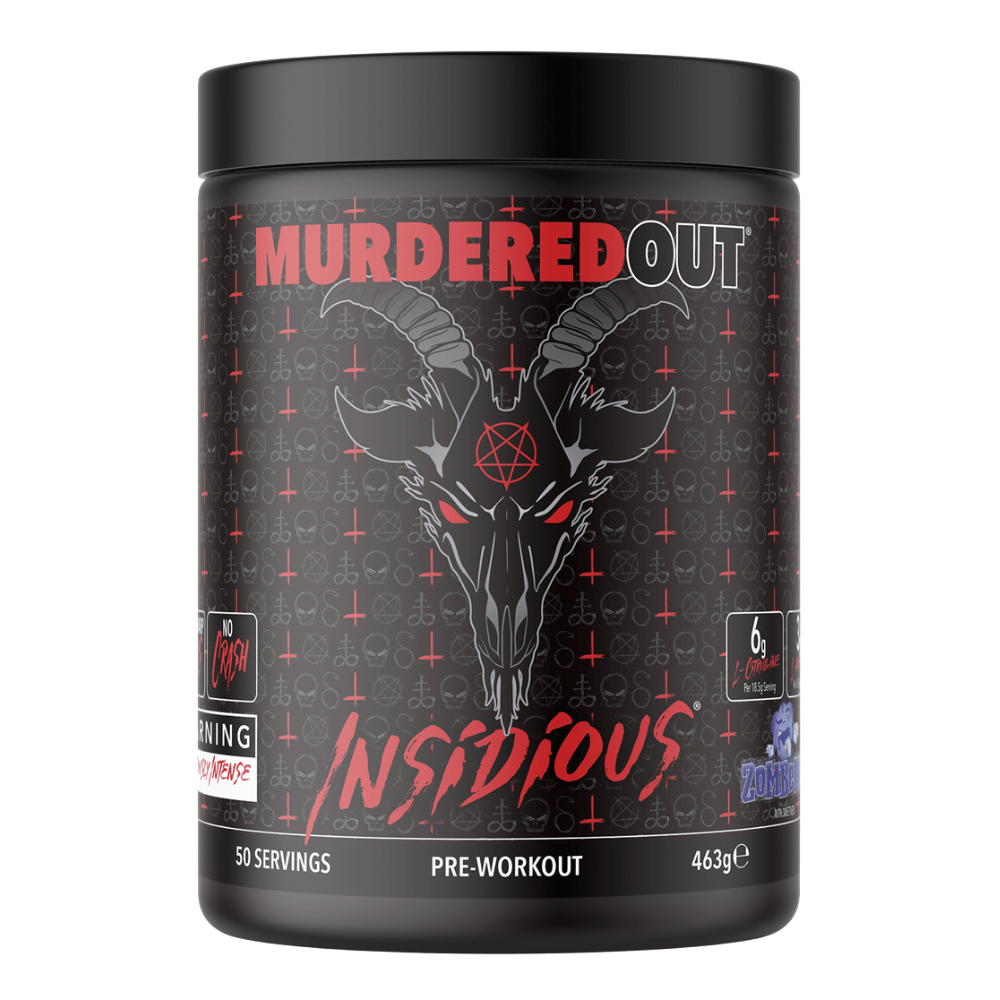 Zomberry Flavour Murdered Out Insidious Pre-Workout (50 Servings)