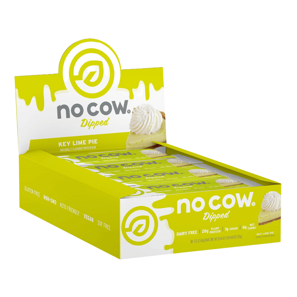 No Cow Vegan Protein Bar Box (12 Bars)