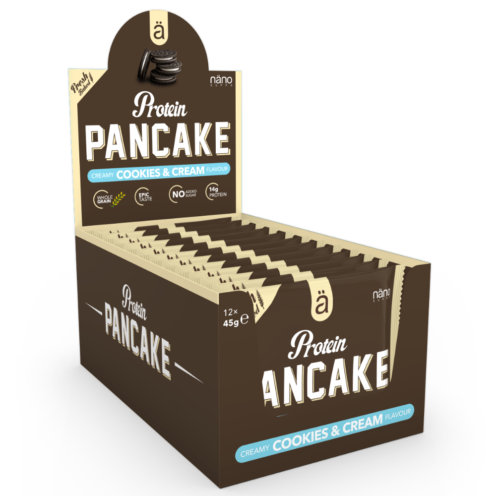 Nano Supps Protein Pancake Box (12 Pancakes), Protein Pancakes, Nano Supps, Protein Package Protein Package Pick and Mix Protein UK