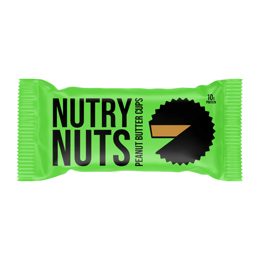 Vegan Nutry Nuts Plant-Based Protein Peanut Butter Cups - Single Packet (x2 PB Cups) - Pick & Mix