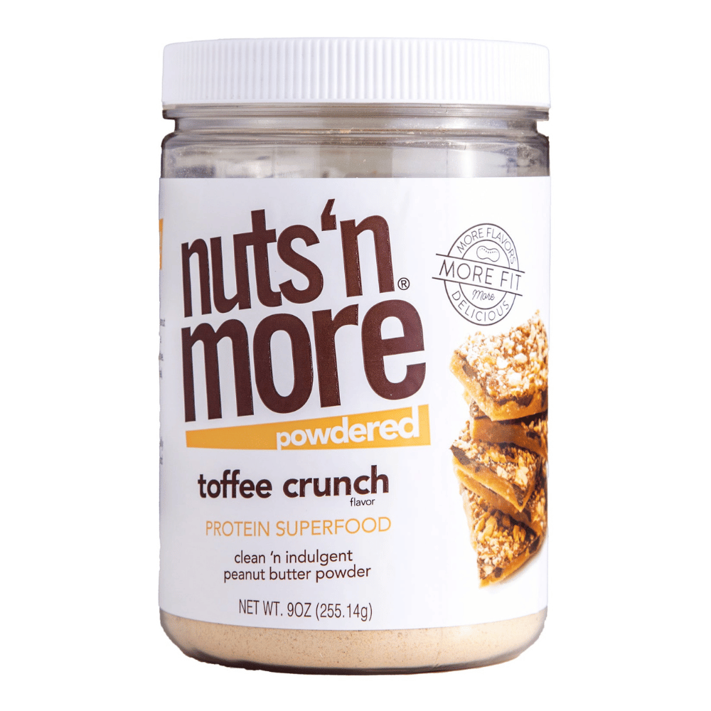 Toffee Crunch Nuts N More Powdered Peanut Butter Tubs UK - 255g