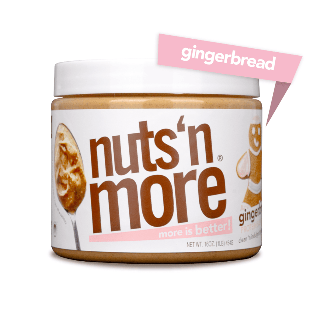 Nuts 'N More Peanut Butter Protein Spread Gingerbread, Protein Spread, Nuts N' More, Protein Package Protein Package Pick and Mix Protein UK