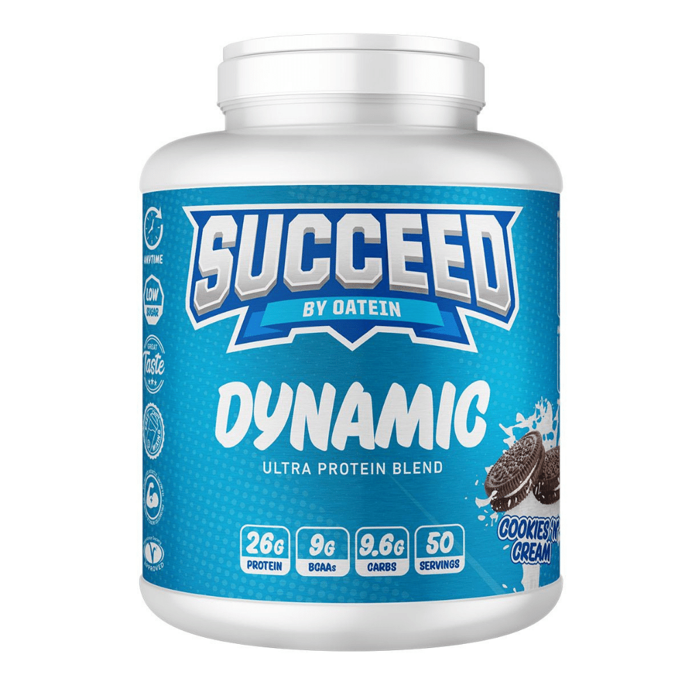 Cookies N Cream Oatein Dynamic High Protein Blend Powder - Succeed by Oatein UK