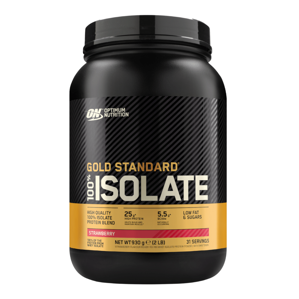 Optimum Nutrition 100% Whey Isolate Powder 930g | Protein Package ...
