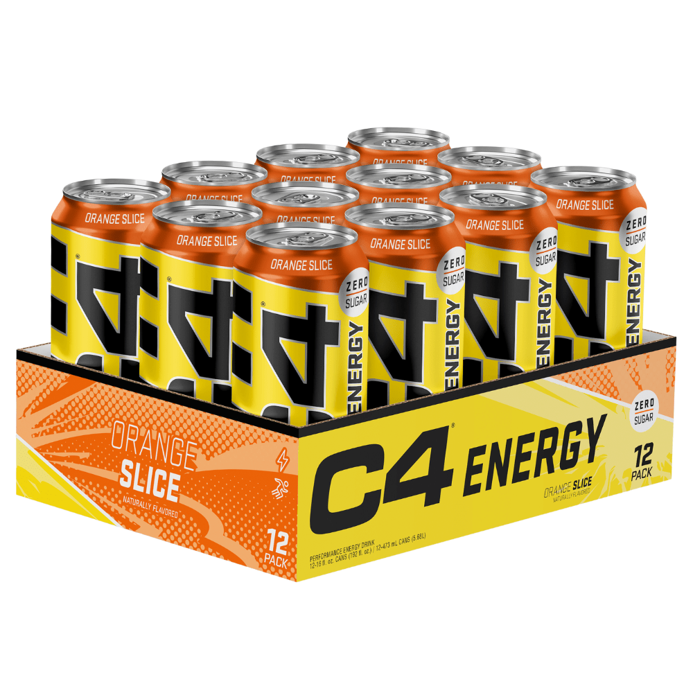 Sugarfree C4 Cellucor Endurance and Mental Focus Pre-Workout Energy Drinks - 12 Pack 