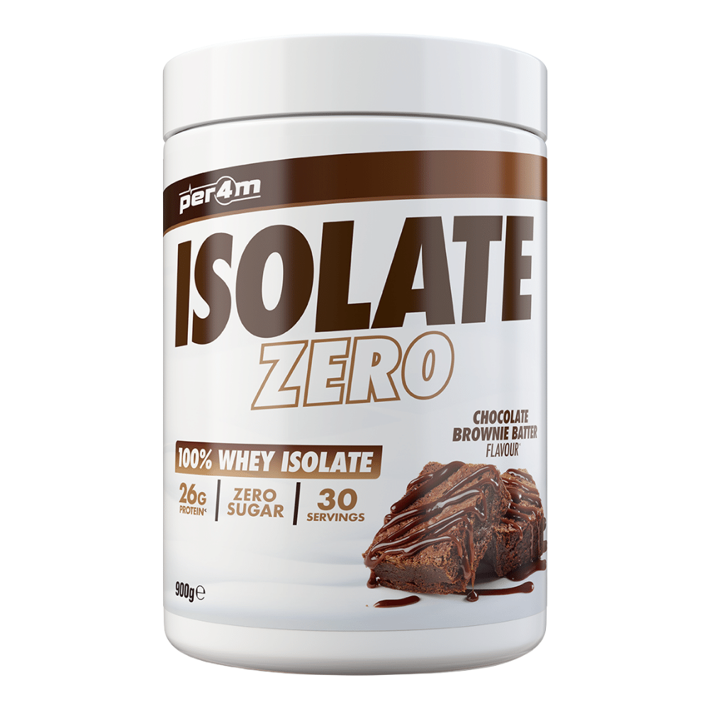 Chocolate Brownie Batter 100% Whey Isolate Zero Sugar Protein Powders - by Per4m Nutrition UK