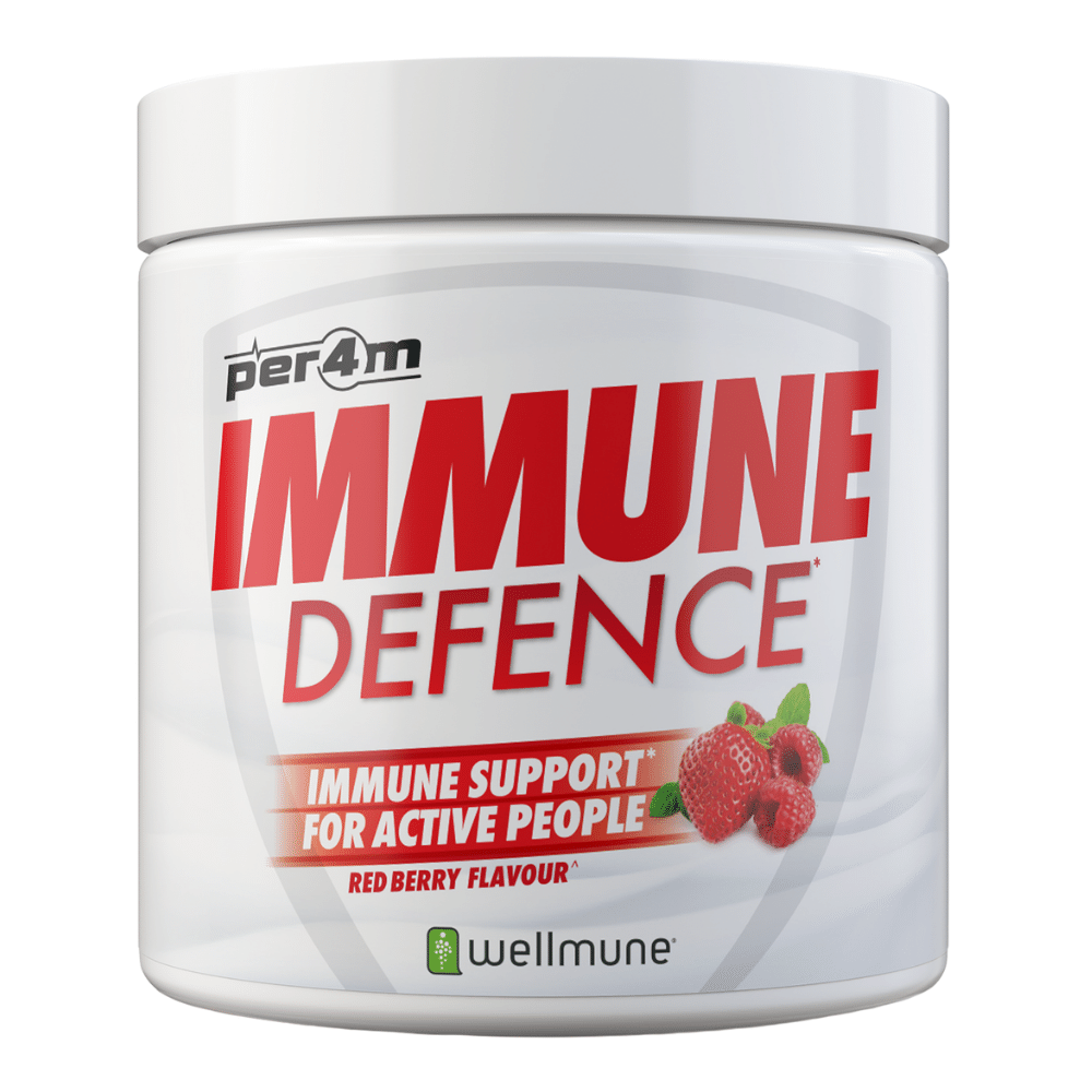 PER4M Immune Defence - Red Berry Flavour - 180g Tubs (30 Servings)