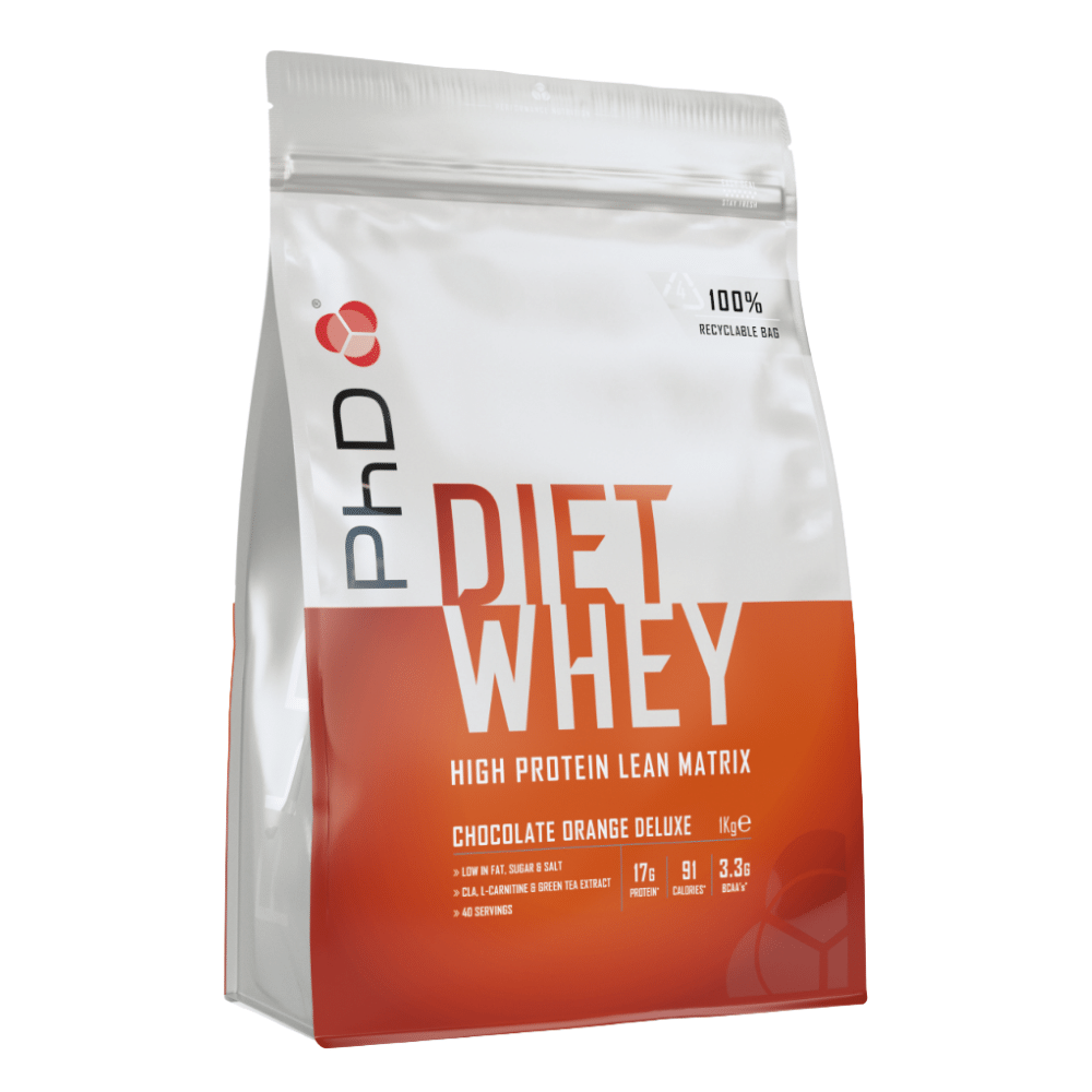PhD Chocolate Orange Diet Whey Protein Powder 1kg
