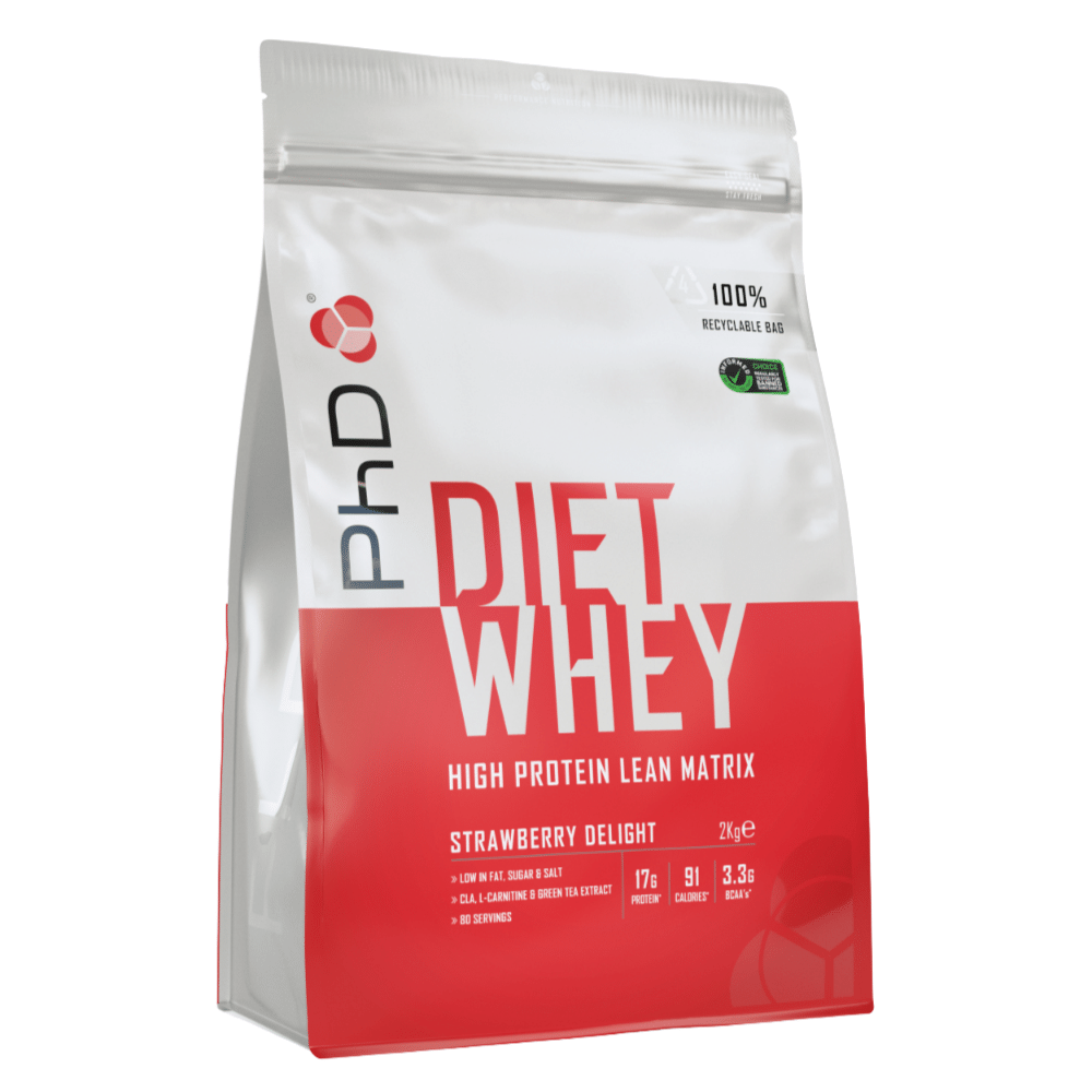 PhD Strawberry Delight Diet Whey Protein Powder 2kg