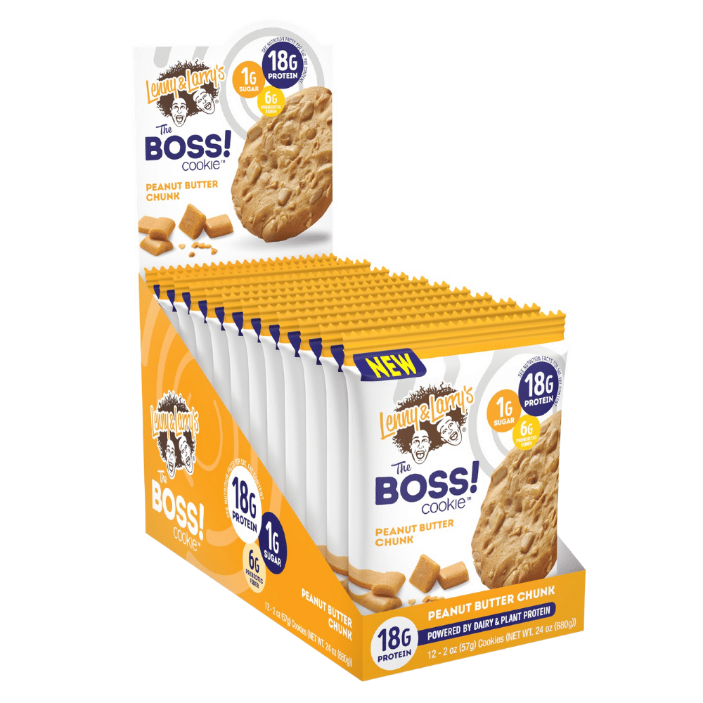 The Boss! Plant Protein Cookies by Lenny and Larry's - 12 Pack of Cookies