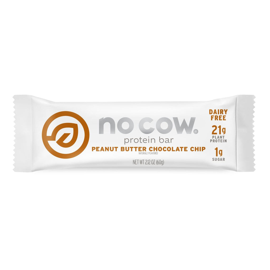 Single 60g Peanut Butter Chocolate Chip NOCOW Protein Bar
