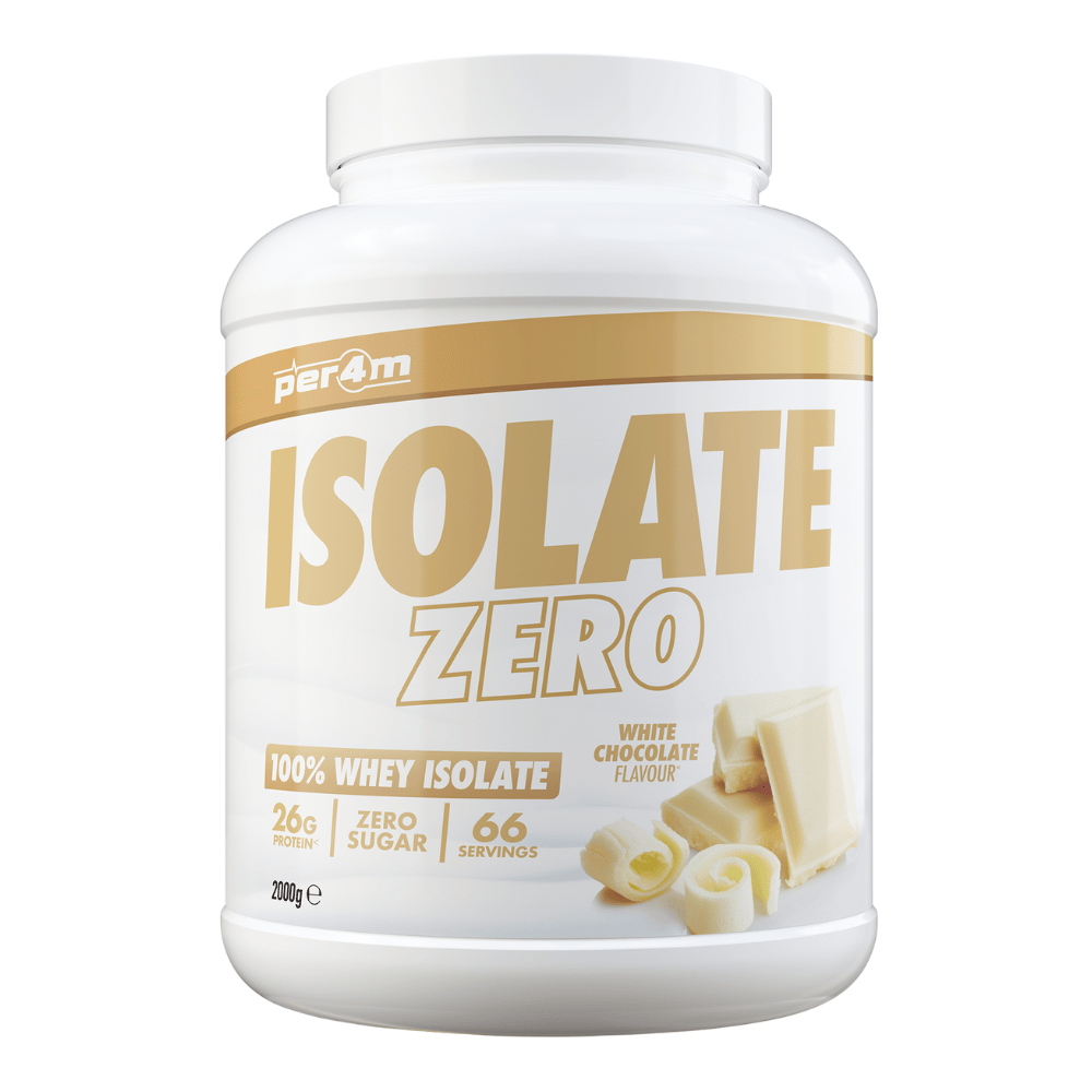 PER4M Isolate - White Chocolate Flavour - 2kg Isolate Tub