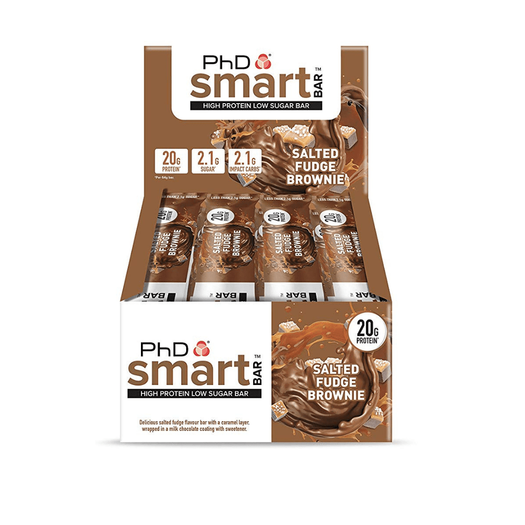 PhD Nutrition SMART Protein Bar Salted Fudge Brownie - Protein Package