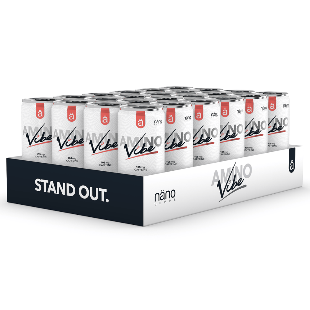 Nano Supps Amino Vibe Energy Drink Box (24 Cans)