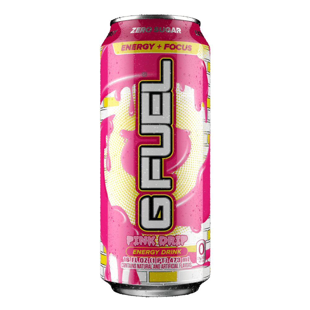 GFUEL Pink Drip Sugarfree Energy Drink - 473ml RTD Cans