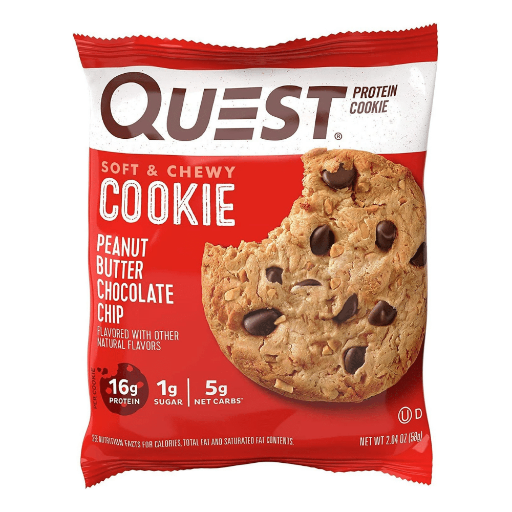 Quest Peanut Butter Chocolate Chip Protein Cookie - 58g Packet
