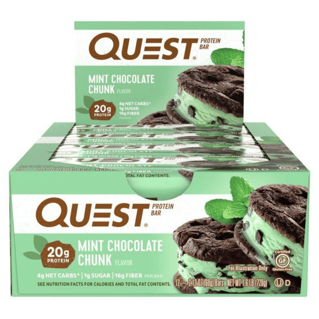 Quest Nutrition Protein Bar Mint Chocolate Chunk - Protein Package