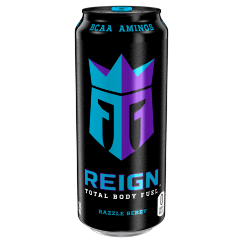 Single Can of Razzle Berry UK Reign Energy Drink - 500ml - Cheap Reign Energy UK