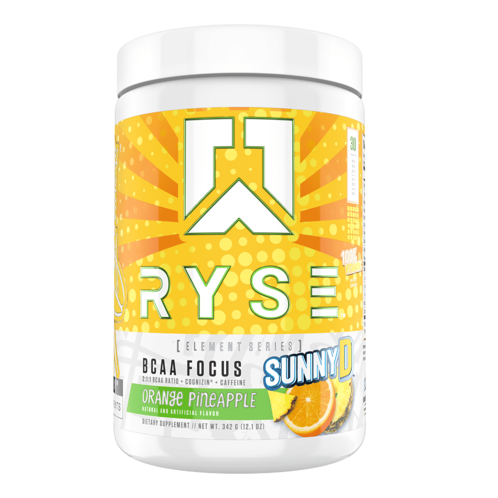 Sunny D Orange and Pineapple RYSE BCAA Focus Supplement - Protein Package UK