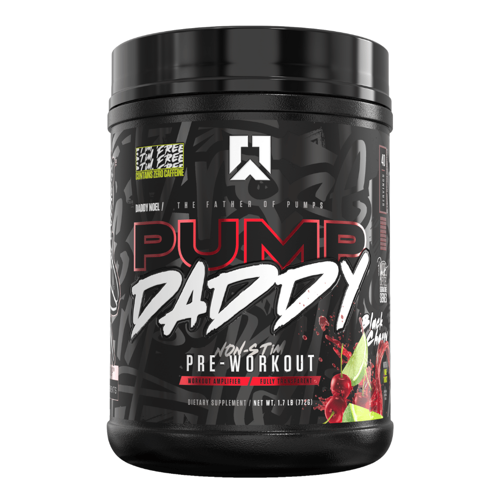 Black Cherry RYSE Supplements Pump Daddy Pre-Workout - Protein Package UK