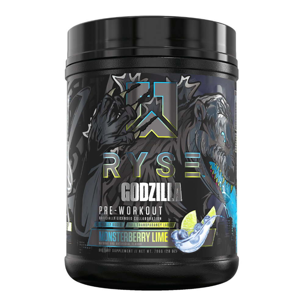 RYSE Supplements Godzilla Pre-Workout Monsterberry Lime 796g (40 Servings)