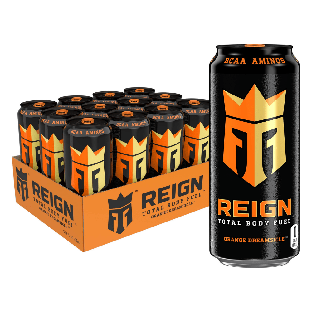 REIGN Total Body Fuel Energy Drink Box (12 Cans)