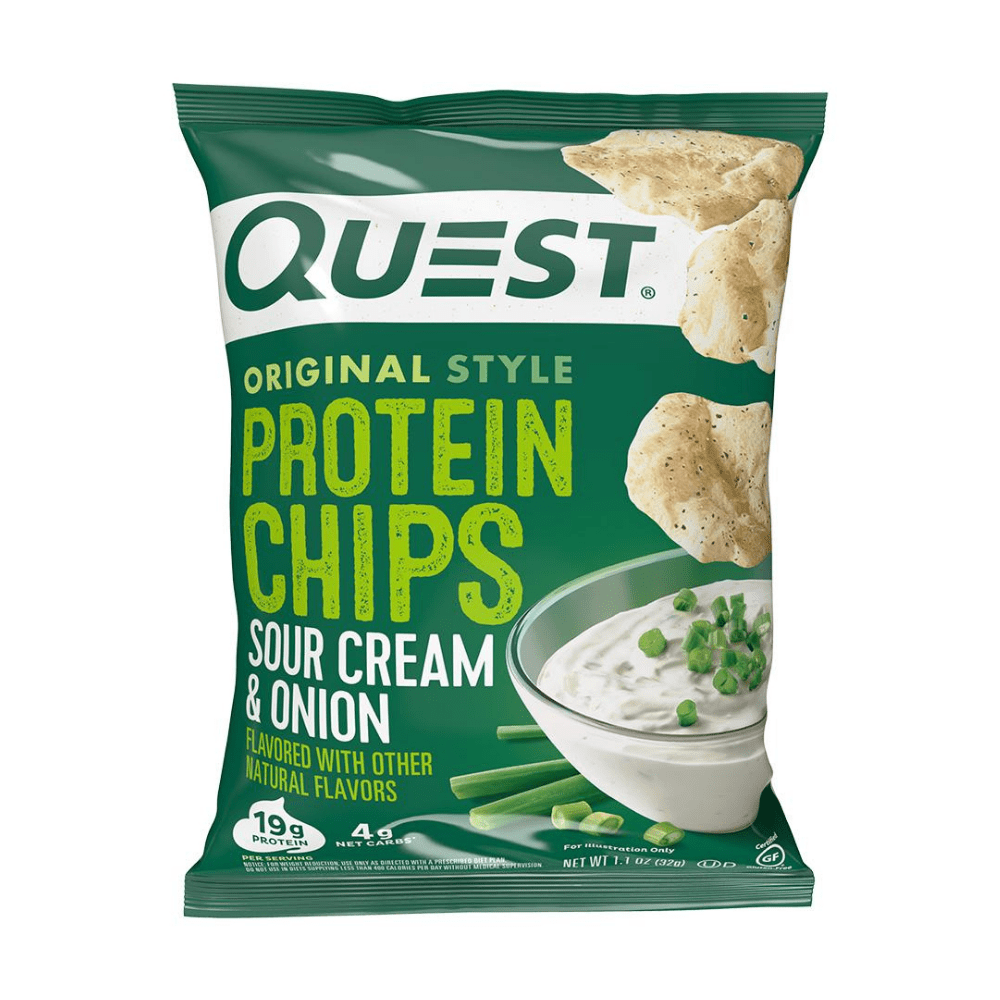 Sour Cream and Onion Crisps by Quest Nutrition USA - Protein Package Limited - Original Style Protein Chips