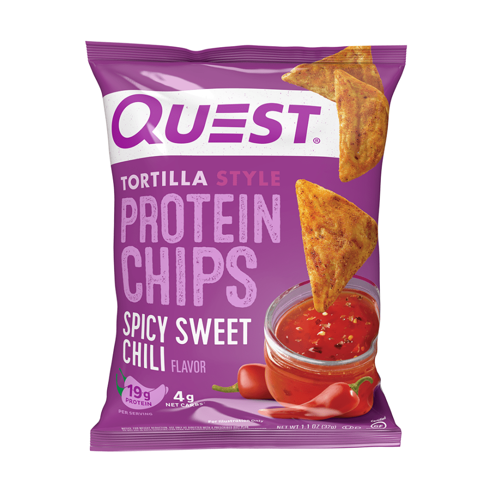 Quest Spicy Sweet Chili Tortilla Style Protein Chips - 32-Gram Bags