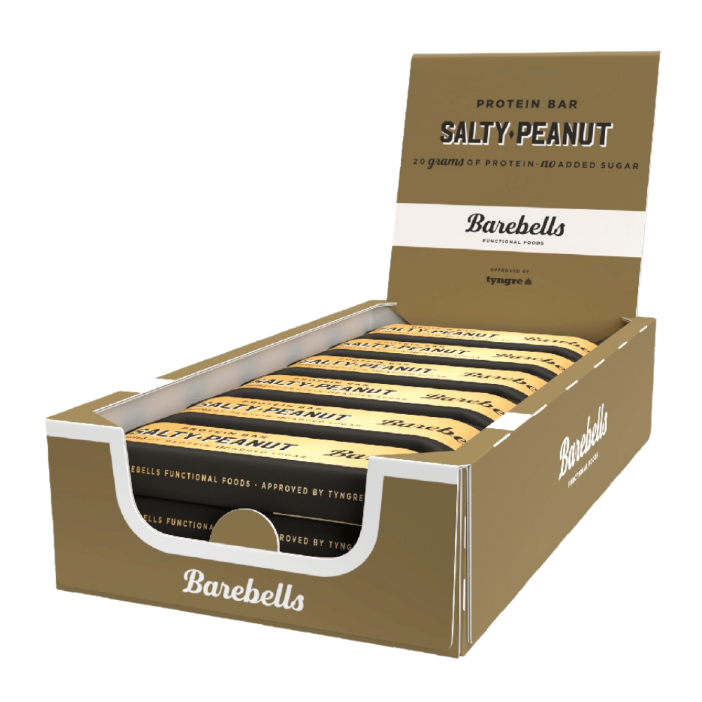 Salted Peanut Barebells Functional Foods Protein Bars - 12x55-Gram Boxes