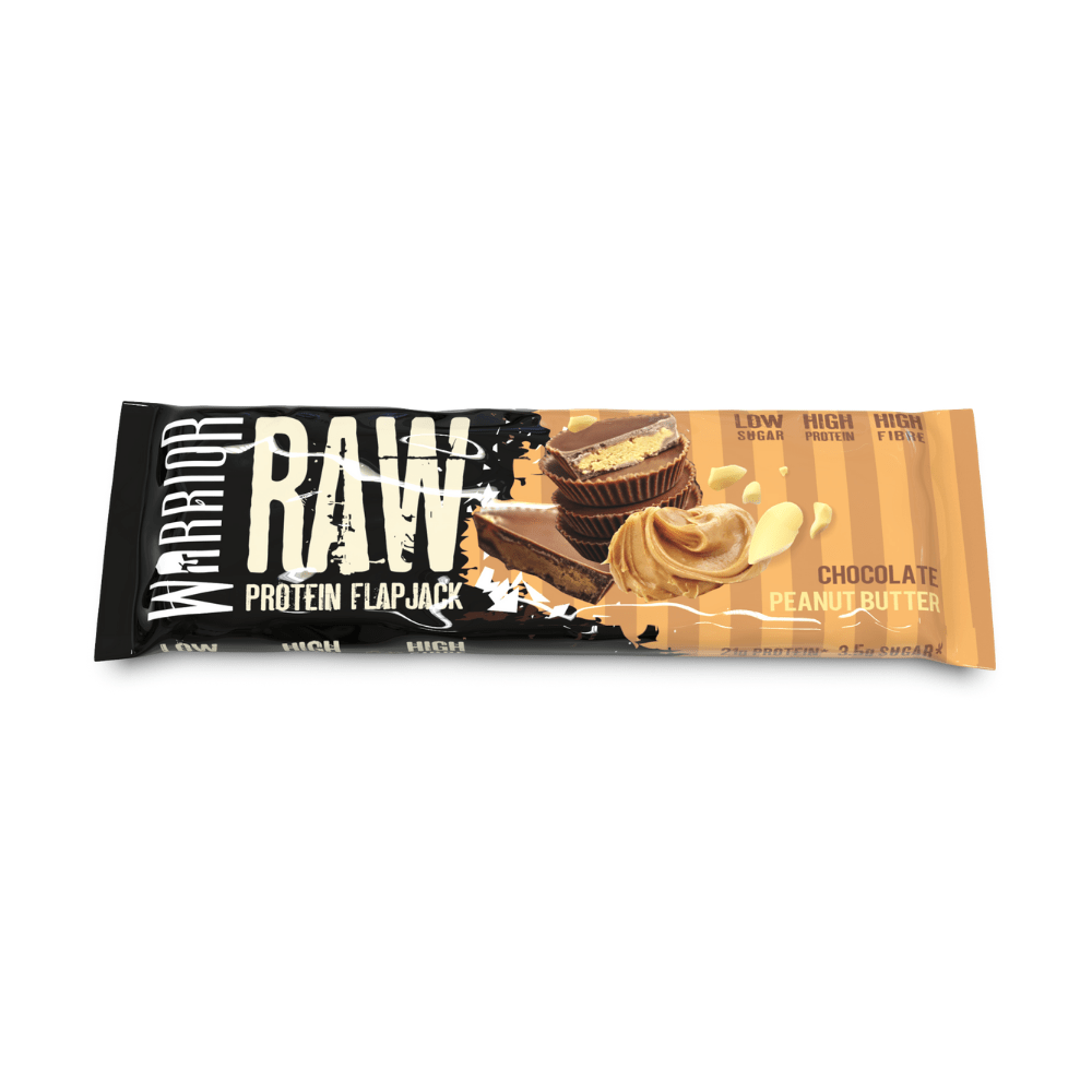 Warrior Raw Protein Flapjack Chocolate Peanut Butter, Protein Flapjacks, Warrior, Protein Package Protein Package Pick and Mix Protein UK