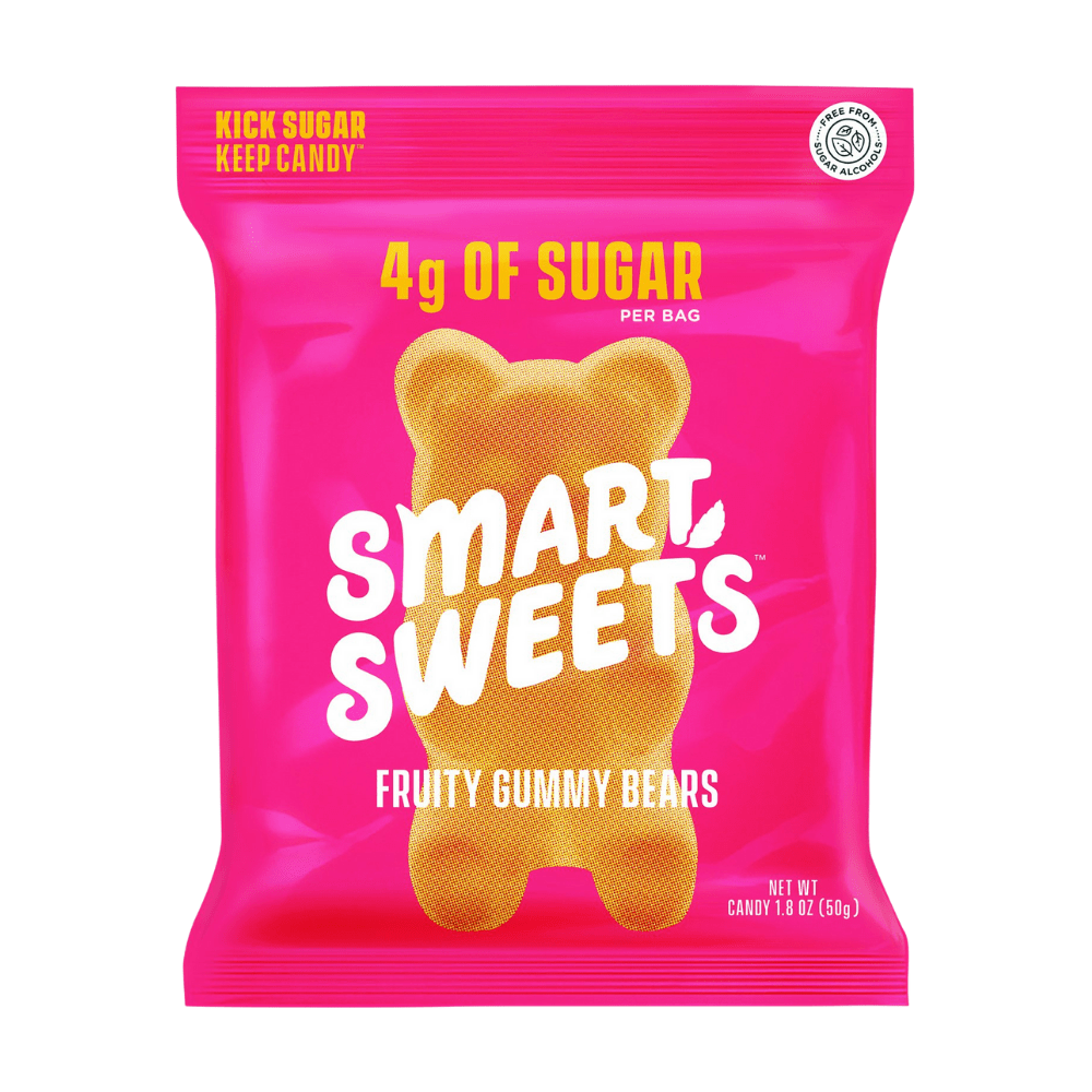 Healthy Sweets UK - Low Calorie Fruity Gummy Bears by Smart Sweets - Pick and Mix Healthy Sweets