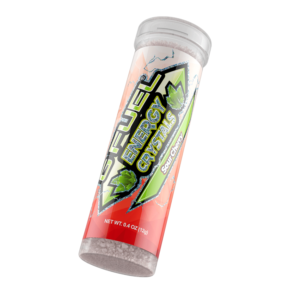 GFUEL Energy Crystals Esports and Gaming Popping Candy Sweets - Sour Cherry Flavour