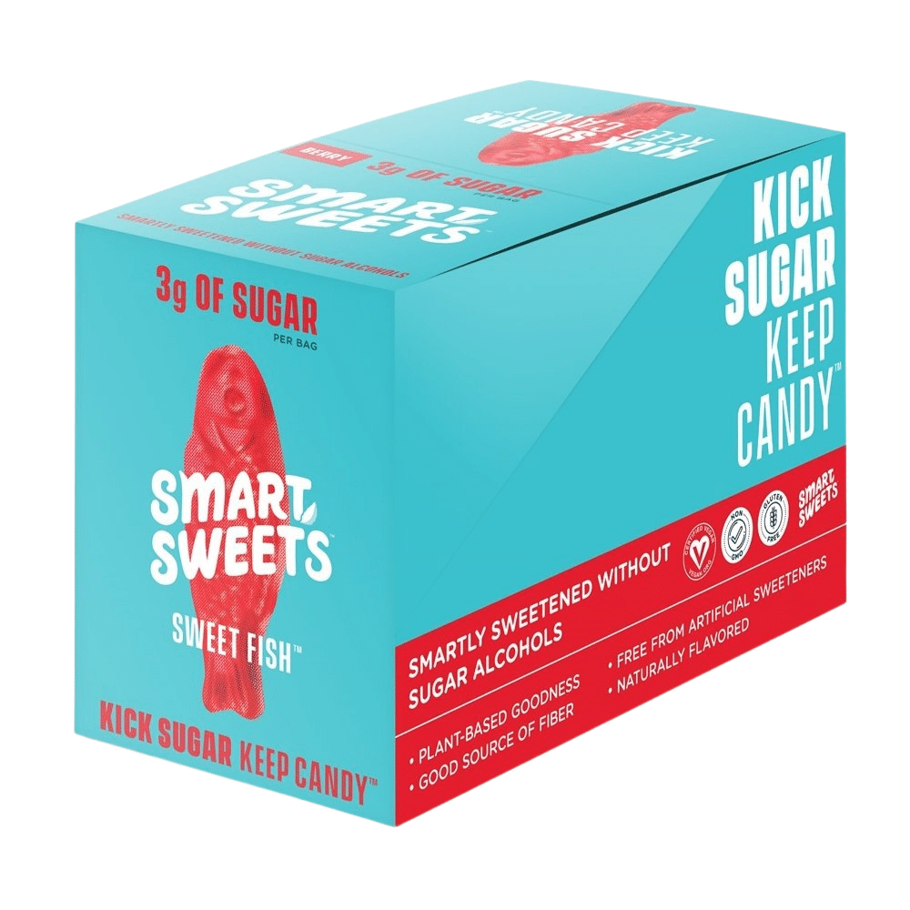 Pack of 12 Sweet Fish Low-Calorie Vegan Candy